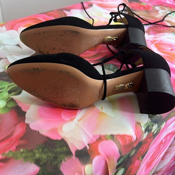 AQUAZZURA FIRENZE, Made in Italy SUEDE SHOES.
Includes box 🎀 - Picture 8 of 12